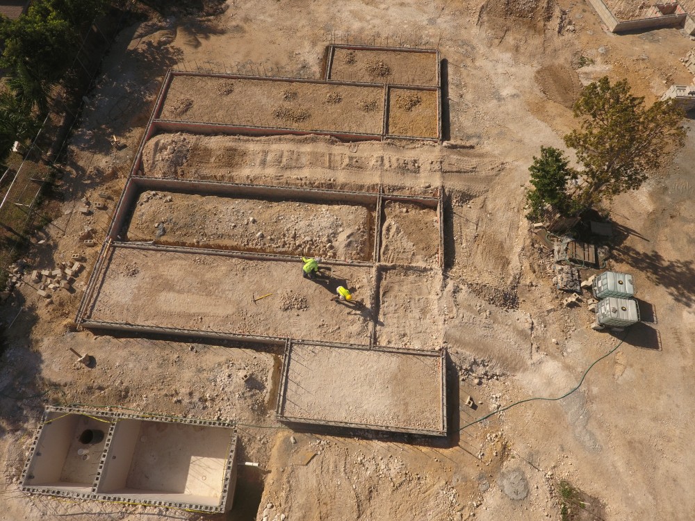 Jan 2020: Footings Poured & Foundation in Progress (2 of 4)