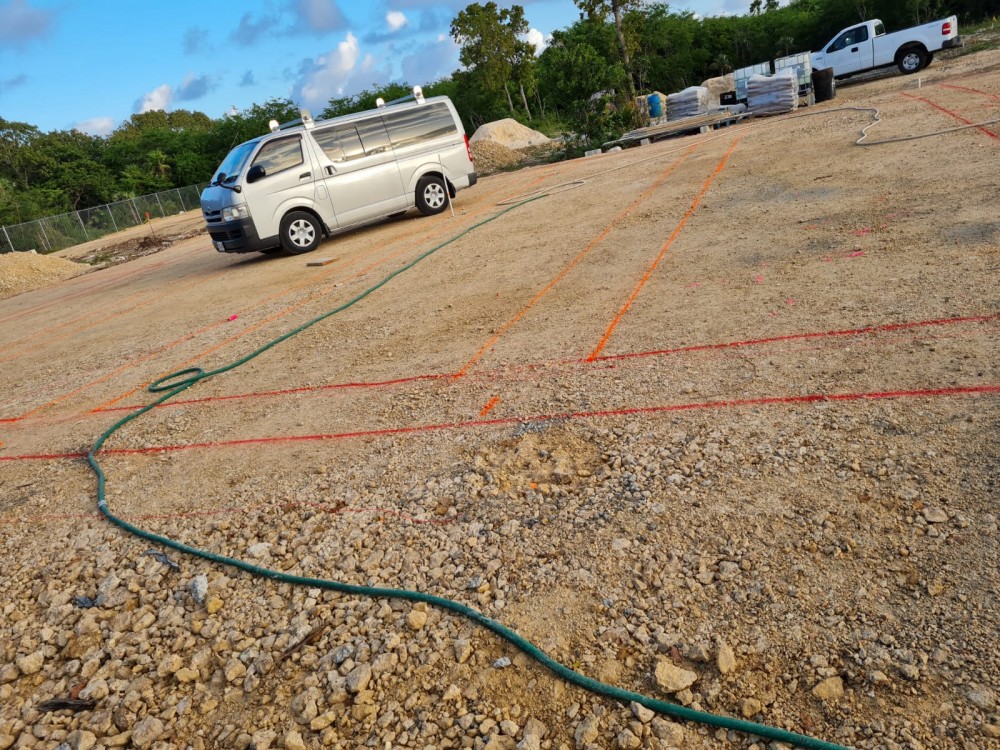 Dec 2020: Outlining the Site to Begin Building 2 and 3!