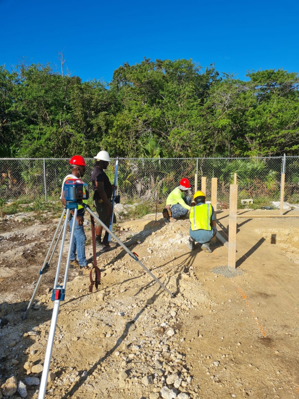 Dec 2020: Marking Out the Foundation